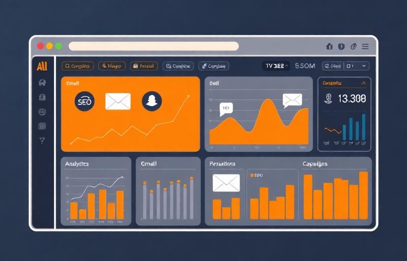 Digital marketing services - SEO, social media, and analytics